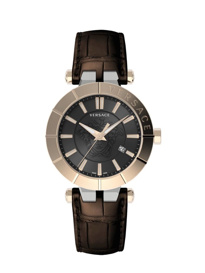 Schweizer Uhr V-Race Restyling in braun