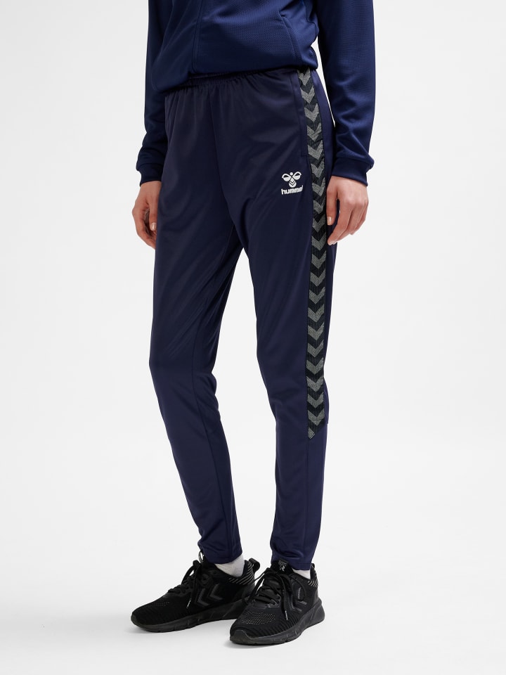 Verstellbare Taille Hose Hmlauthentic Damen in MARINE