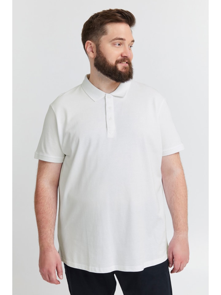 Poloshirt SDBanjo Big & Tall in Weiß
