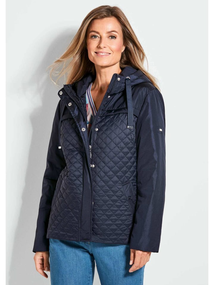 Elegante Outdoor-Jacke in marine