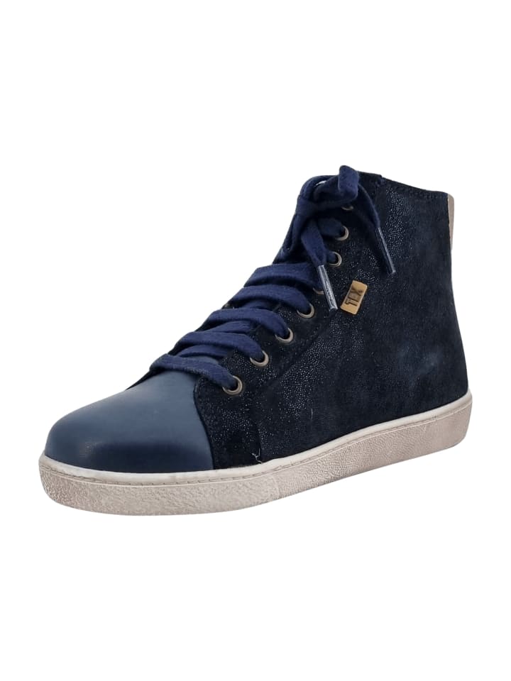 Sneaker High in Blau