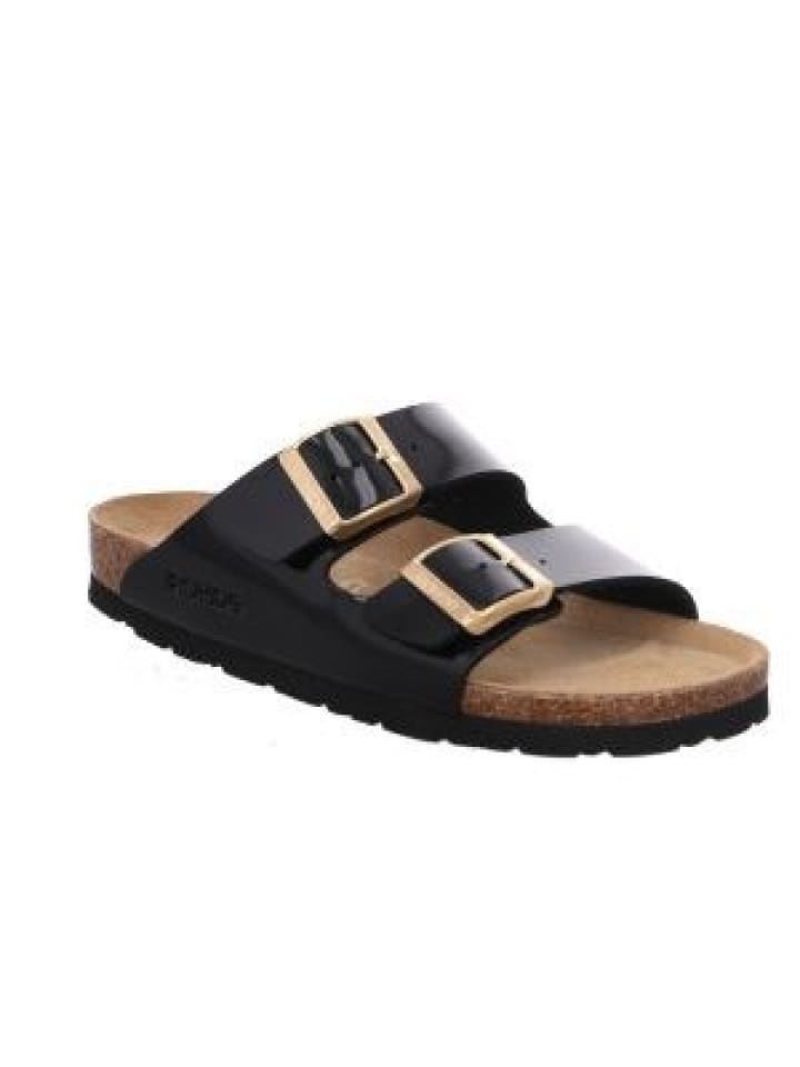 Pantolette Alba in Schwarz