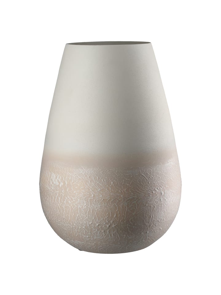 Vase Echo beige - (H) 33 cm