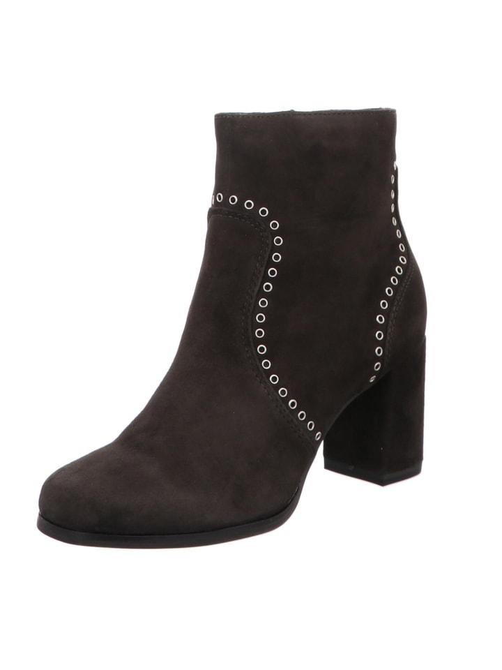 Keilstiefelette in GRAU