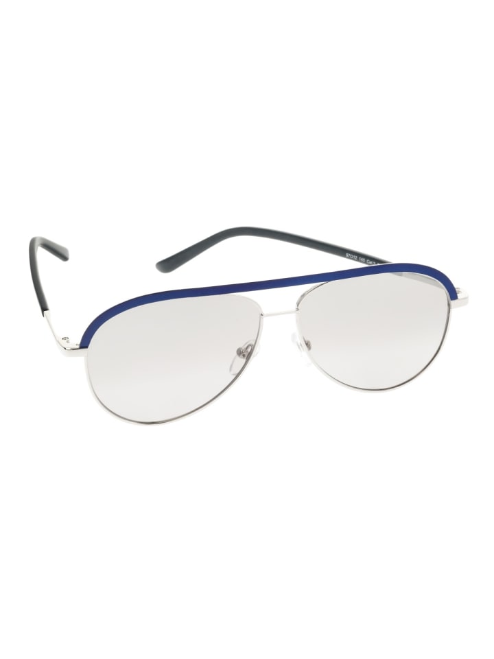 Sonnenbrille in Silber