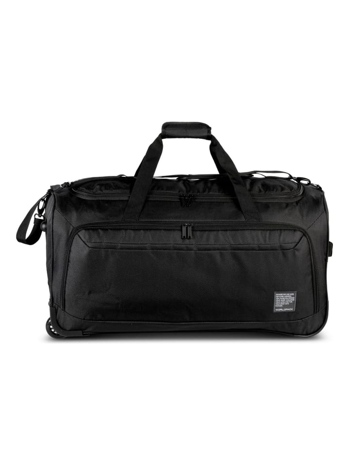 2 Rollen Reisetasche 68 cm schwarz