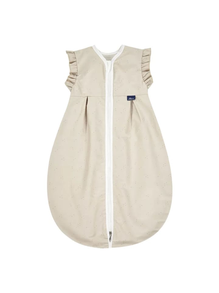 Kugelschlafsack Mäxchen Thermo - Volant in beige