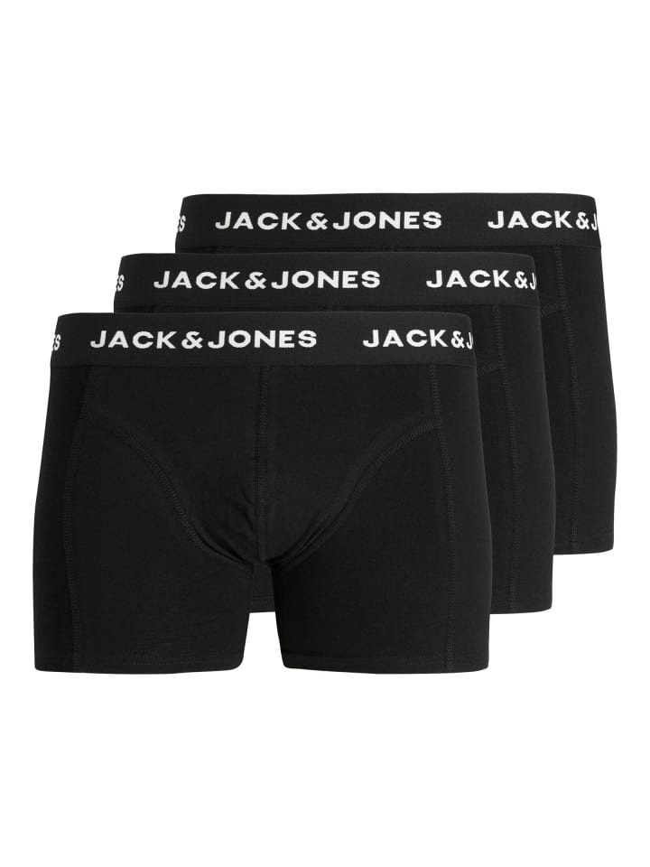 3er-Pack Trunks in Black