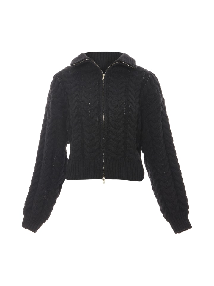 Damen Strickjacke in SCHWARZ