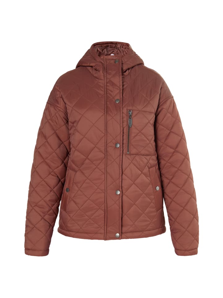 Women Leichte Steppjacke in Braun