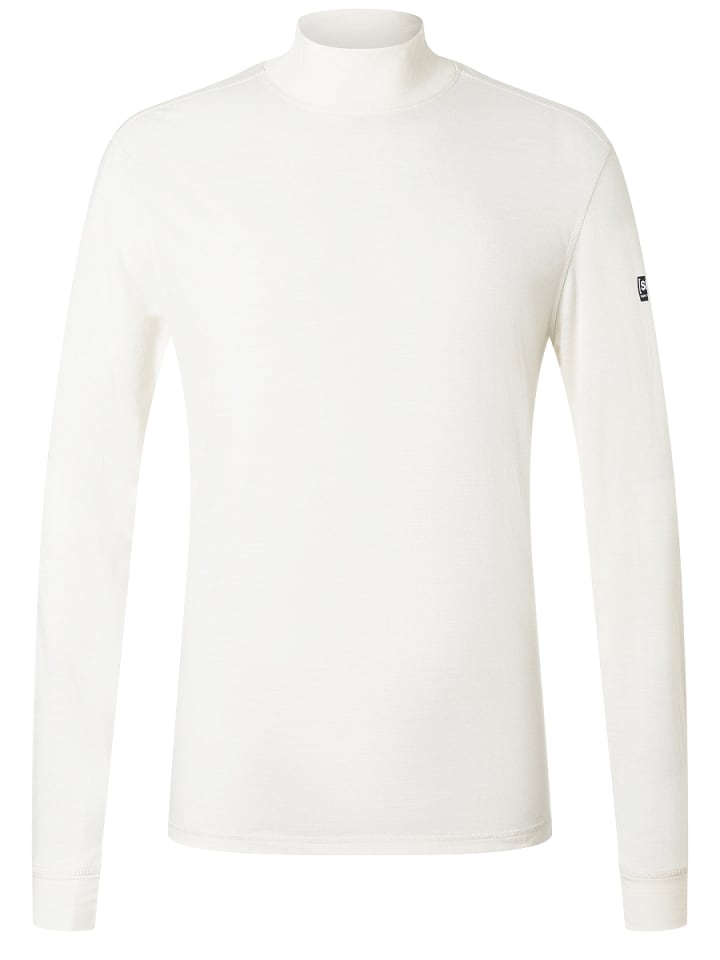 Merino Longsleeve M TUNDRA175 TURTLENECK in weiß