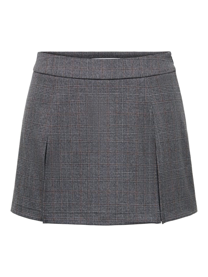 Skort in Dark Grey Melange