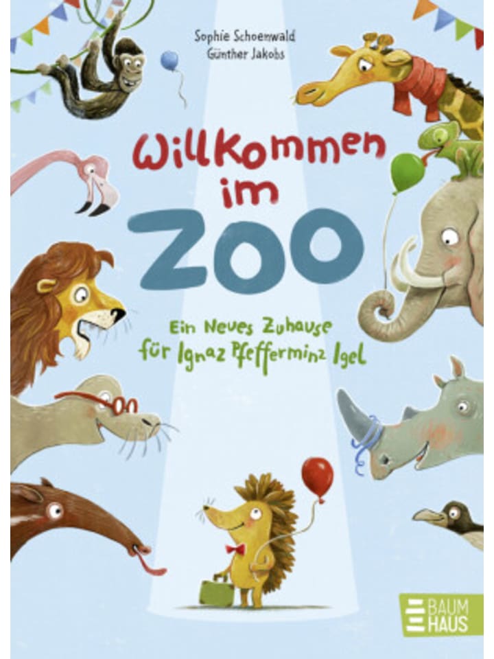 Buch - Willkommen im Zoo - Ein neues Zuhause für Ignaz Pfefferminz Igel
