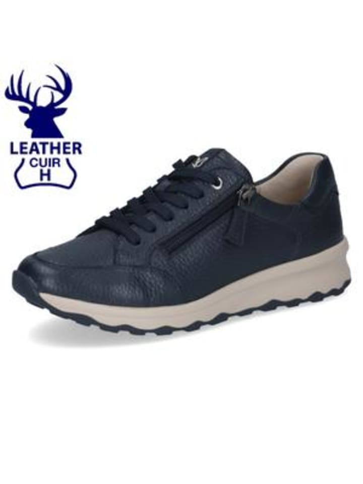 Schnürschuh in blau