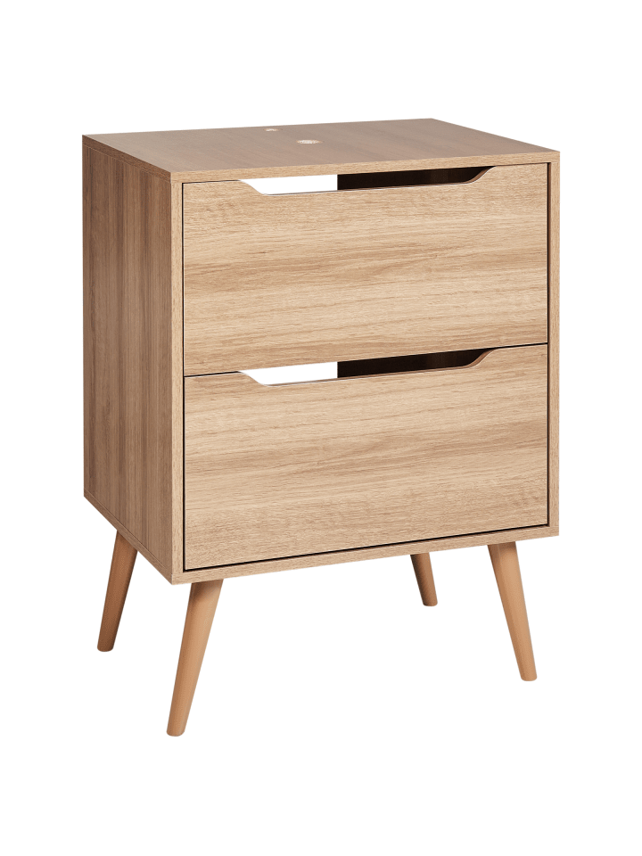 Waschbeckenunterschrank CARIACICA in Braun - (W) 60 x (H) 80 x (L) 45 cm
