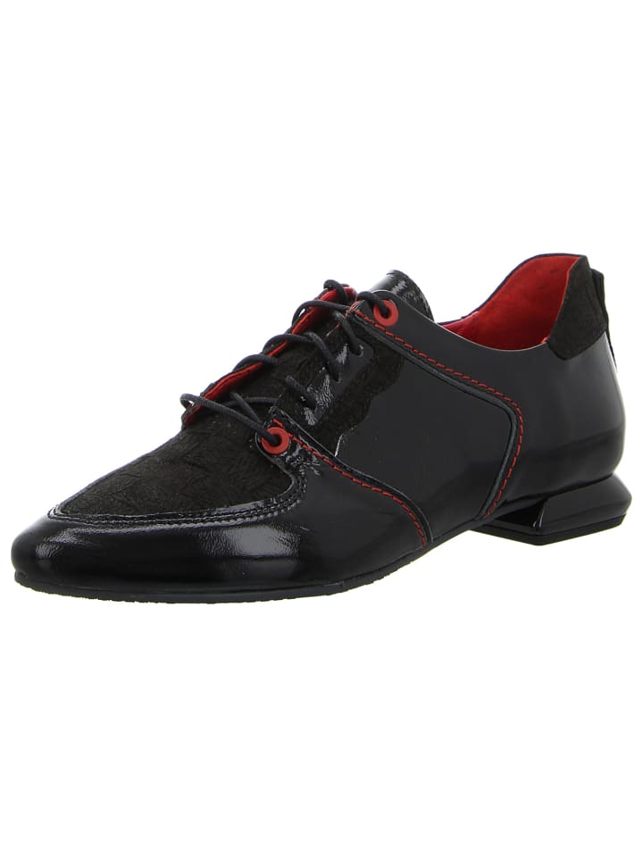 Eleganter Schnürschuh in schwarz