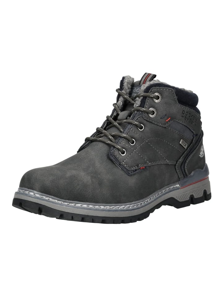 Stiefelette Dunkelgrau