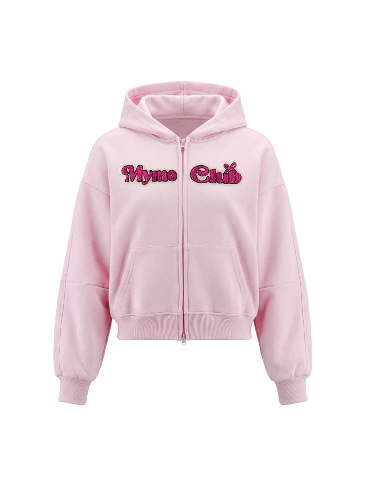 Women Hoodie in LIGHT ROSE