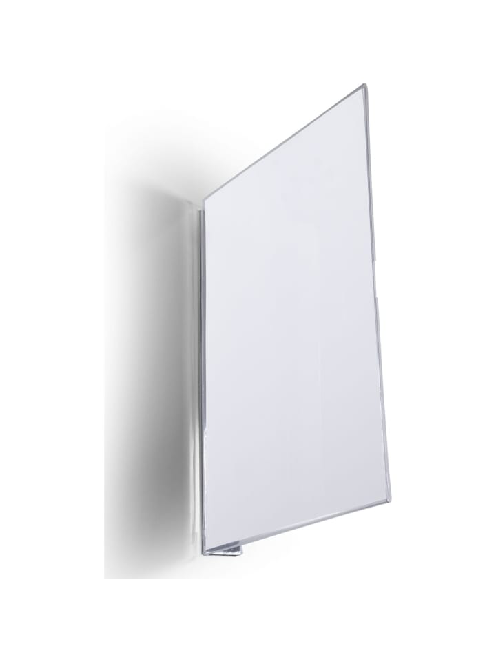 Gangschild magnetisch A5 hoch transparent 10 Stück