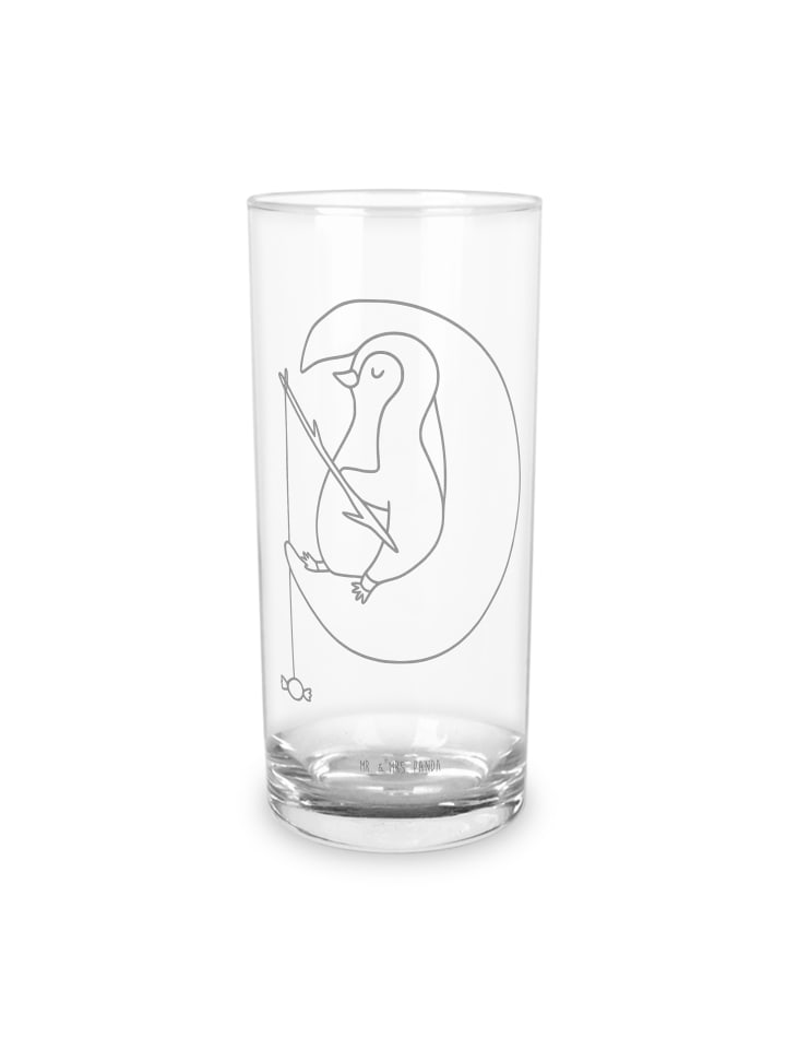 Tumbler Pinguin Mond ohne Spruch in Transparent