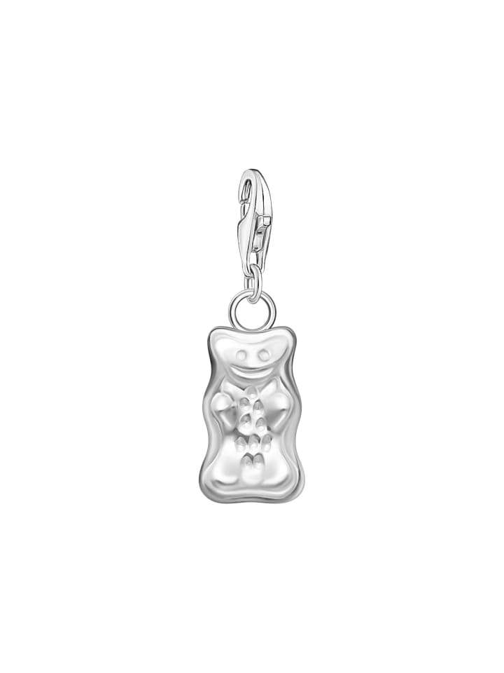 Charm-Anhänger Haribo Goldbär in silber