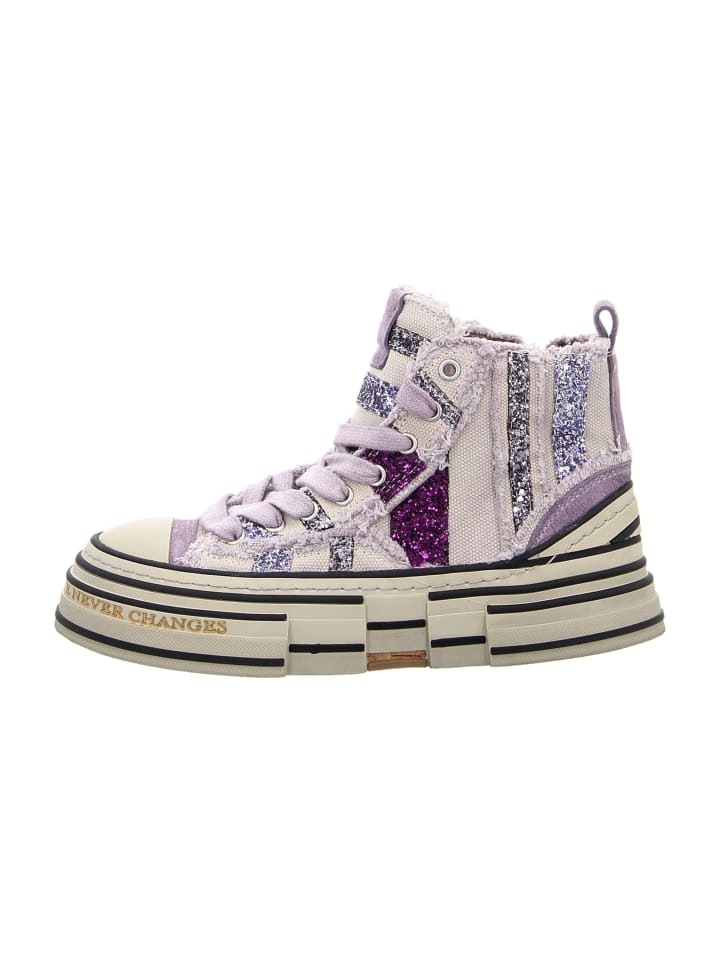 Sneaker High in Lila