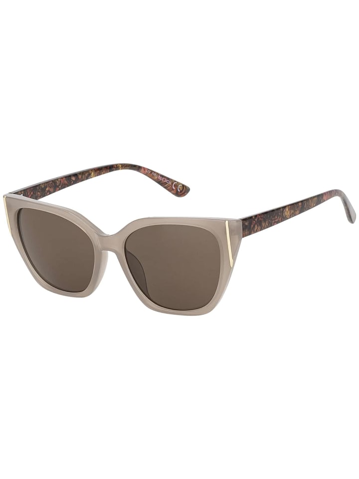 Damen Sonnenbrille in Taupe