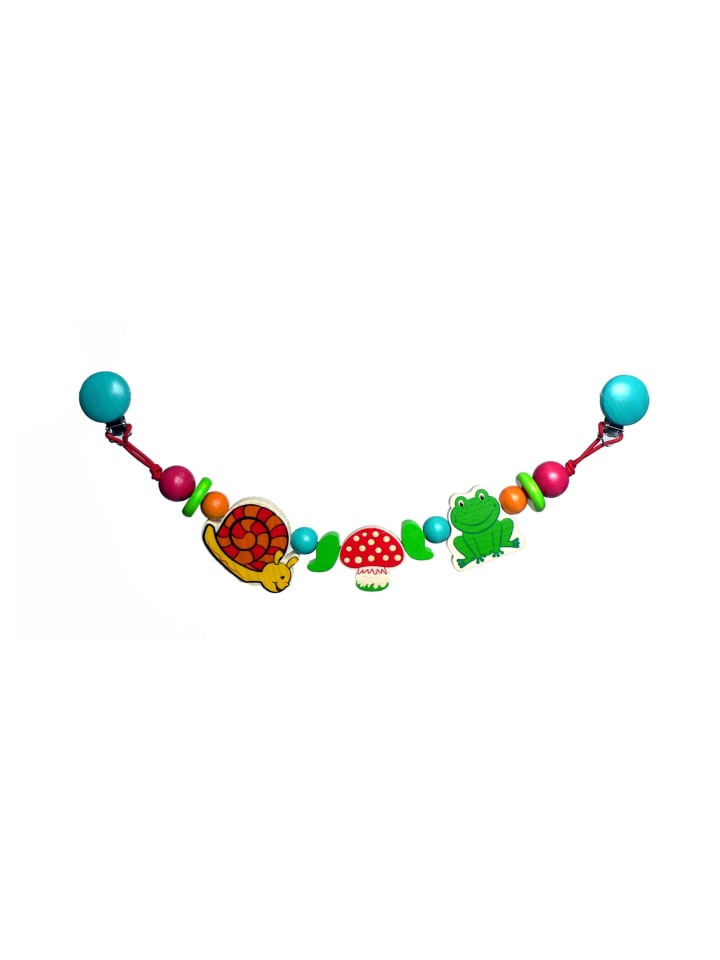 Wagenkette "Frosch/Pilz" in Bunt 