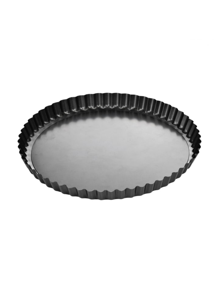 Obstkuchenform mit abnehmbarem Boden DELÍCIA ¤ 28 cm in dunkelgrau