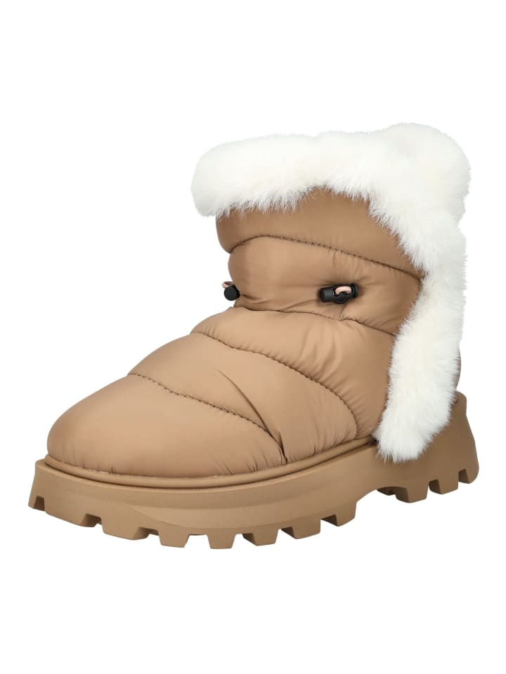 Stiefelette Tan