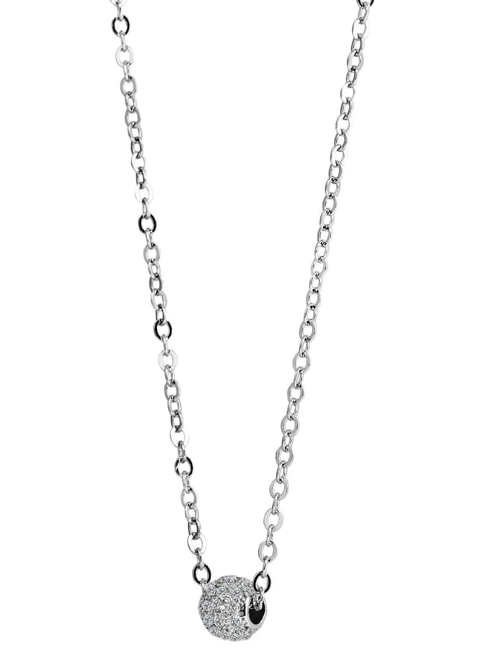 Damen Halskette mit Anhänger – aus 925 Silber in silber