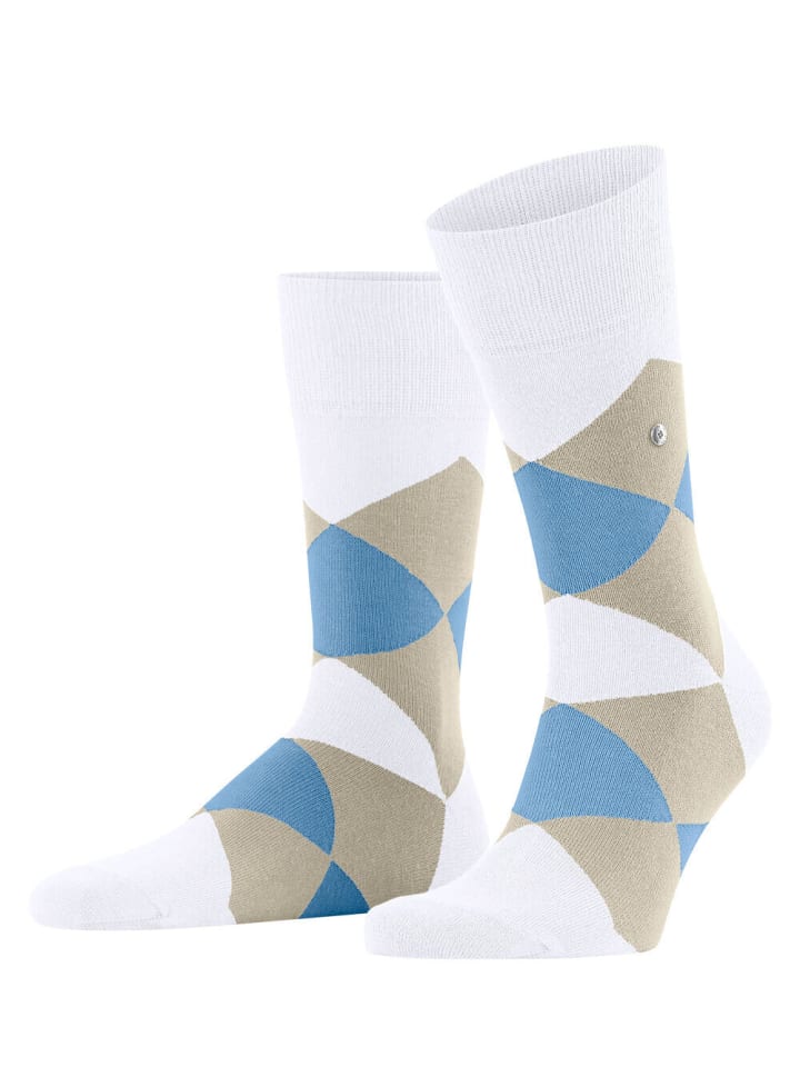 Socken Clyde in White