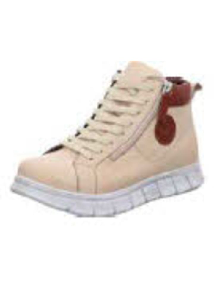 Damen Stiefel/Boots ungefüttert in Beige