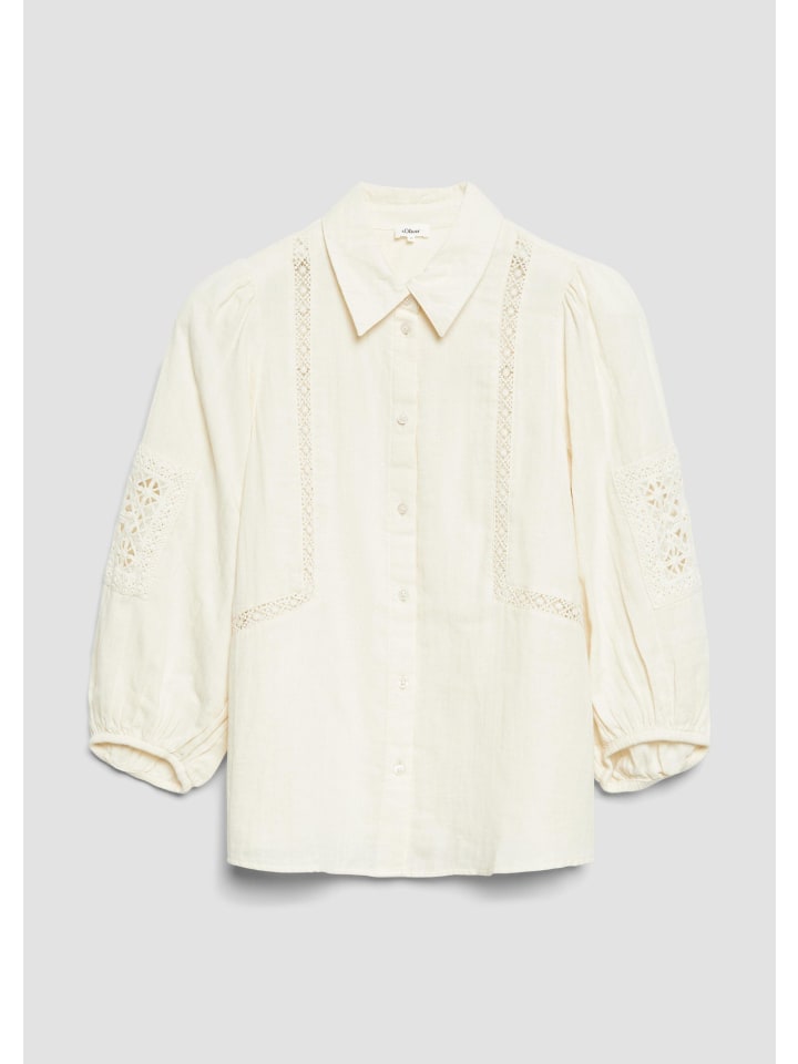 Bluse in 8000_helles beige