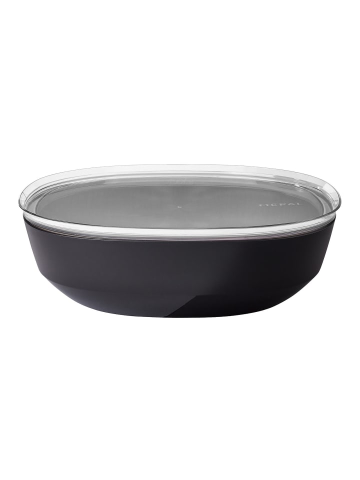 Servierschale mit Deckel Silueta in 4000 ml in Nordic Black