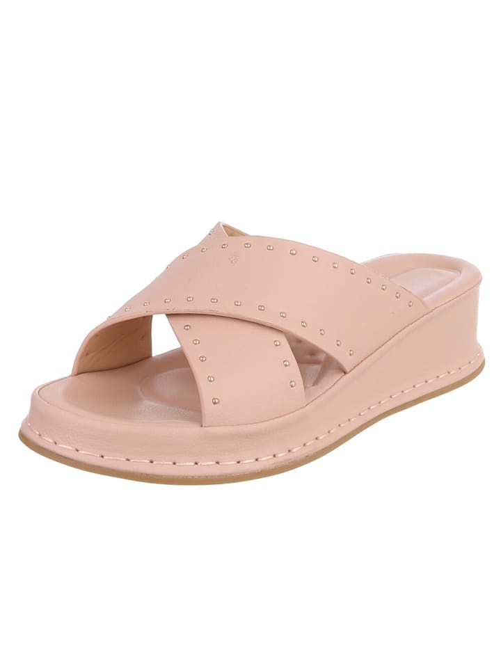 Sandale & Sandalette in Altrosa