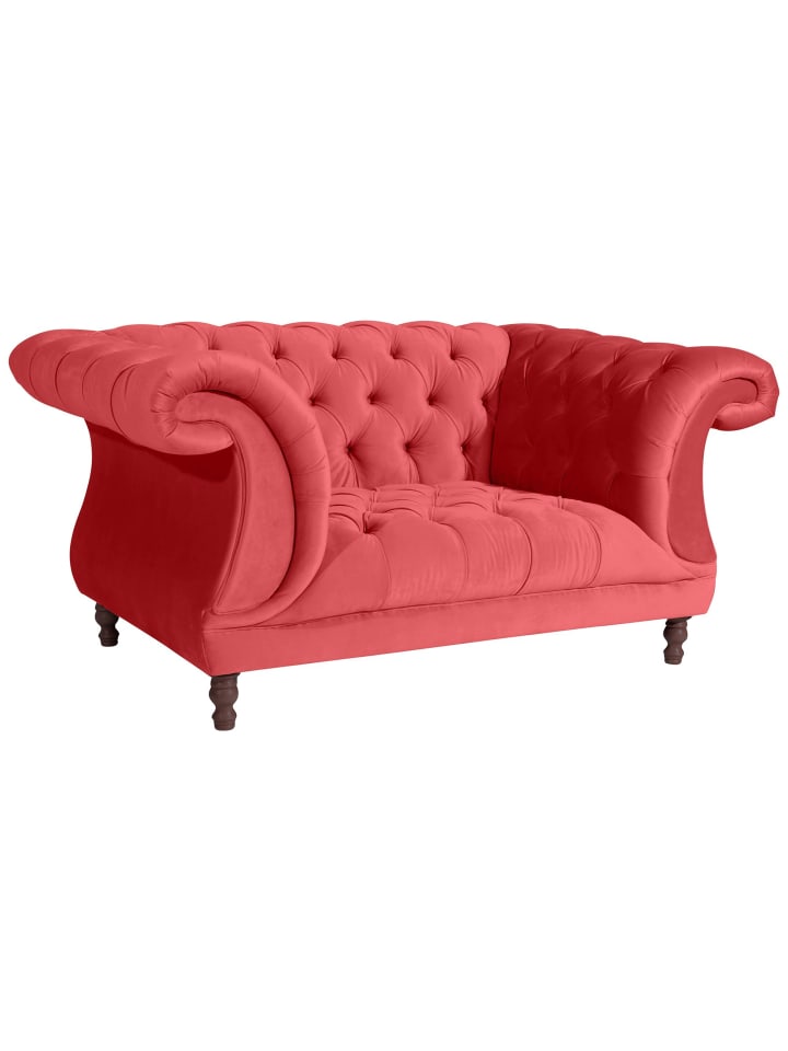 CHESTERFIELD Sessel Kaylin Samtvelours rot