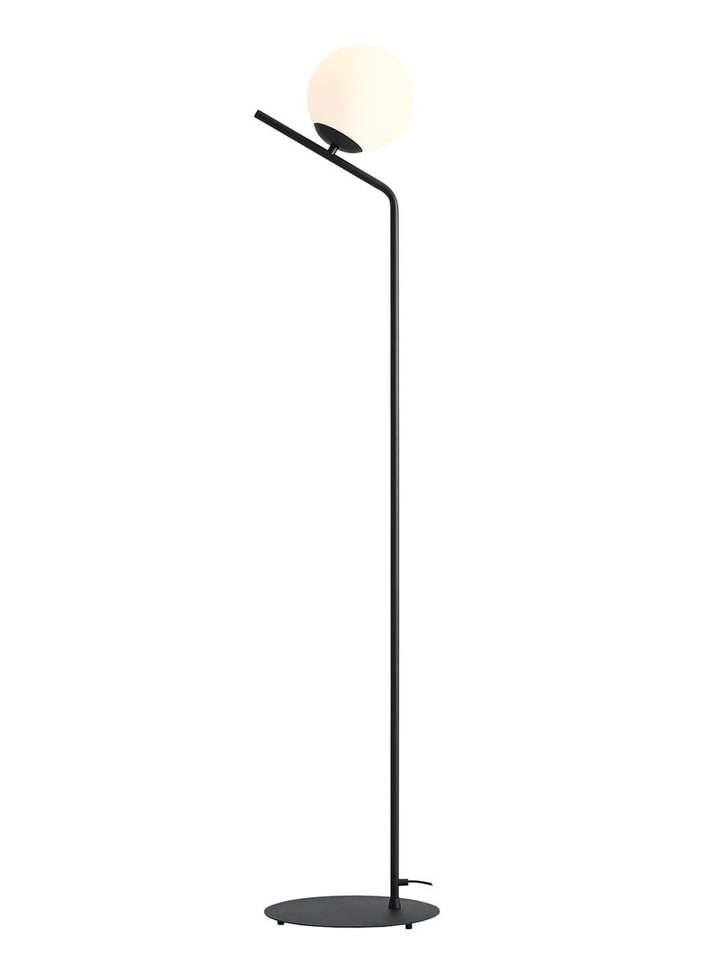 Stehlampe (B)32 x (L)32 x (H)161 cm in Schwarz Weiß