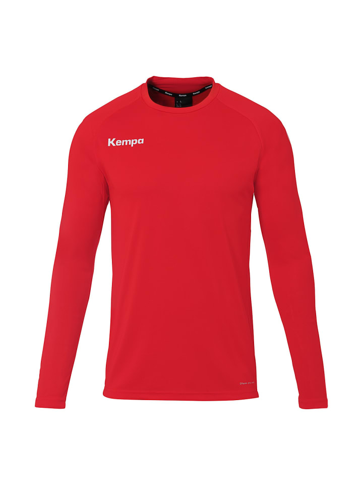 Langarmshirt Performance in rot