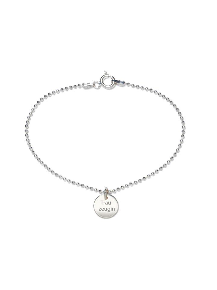 925/- Sterling Silber in weiß