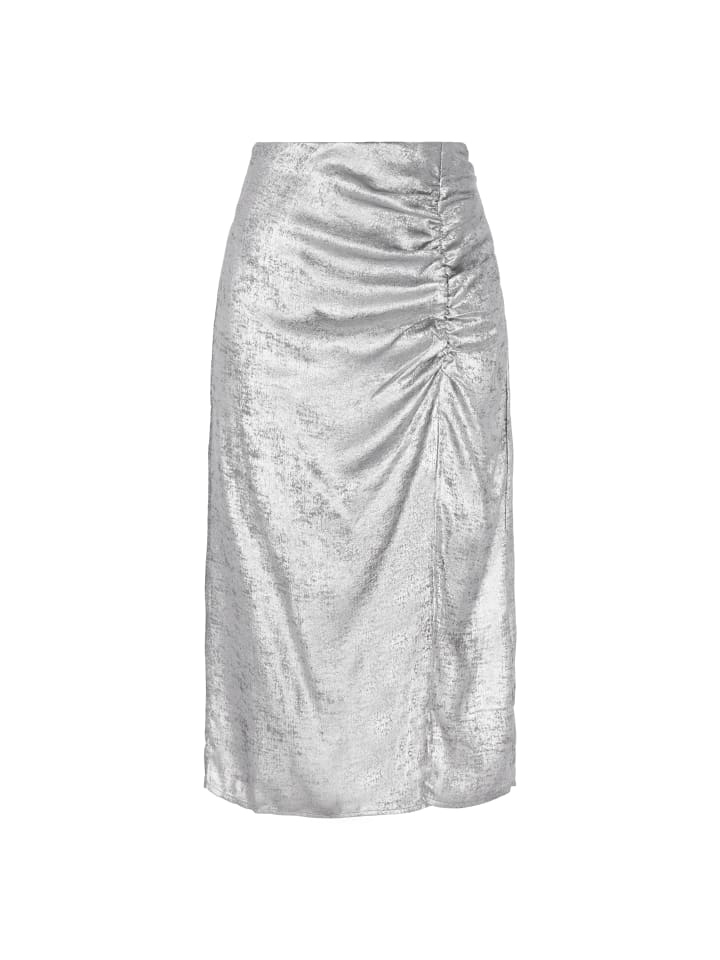 Women Skirt in silver