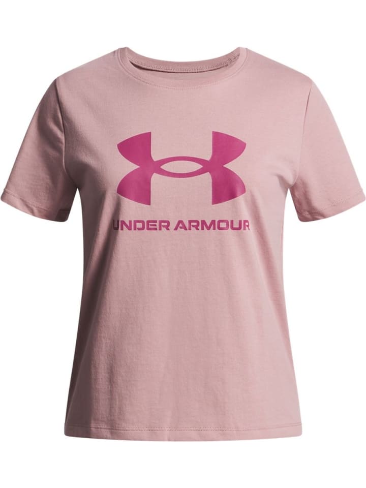 Sportshirt "Big Logo T-Shirt" in Pink