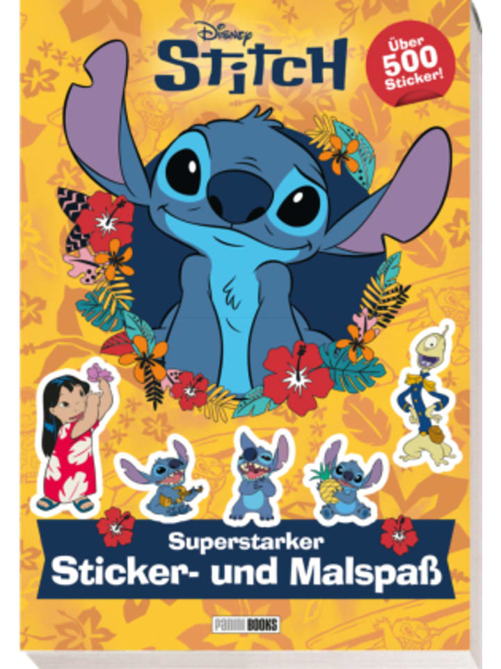 Buch - Disney Stitch: Superstarker Sticker- und Malspaß