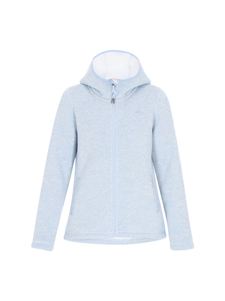 Women Jacket in light blue melange