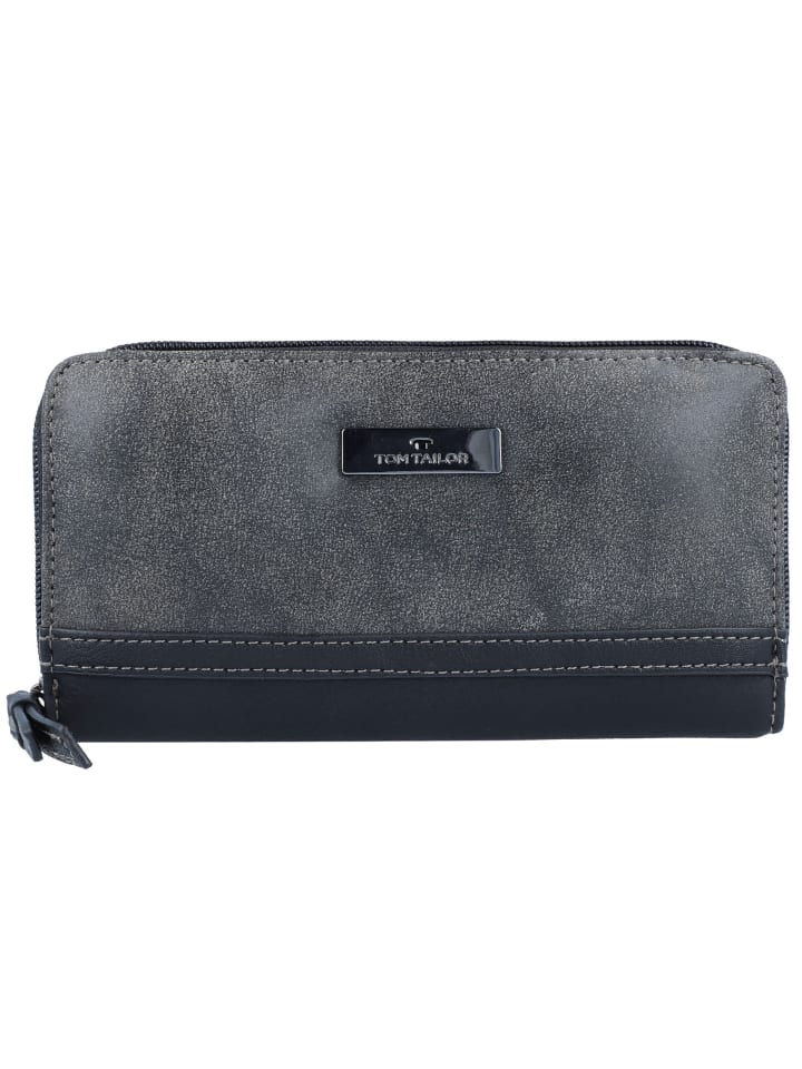 Elin Geldbörse 18 cm schwarz