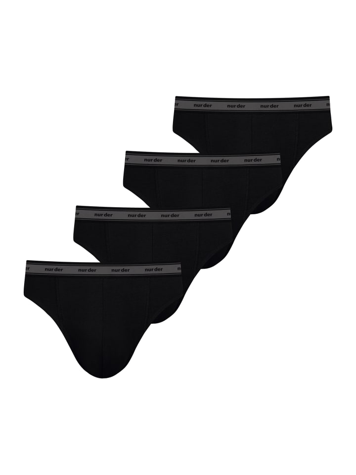 Slip GOTS Cotton in Schwarz