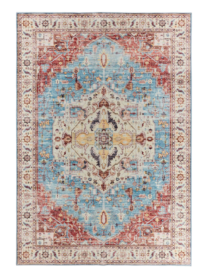 Teppich Ottoman in Mehrfarbig