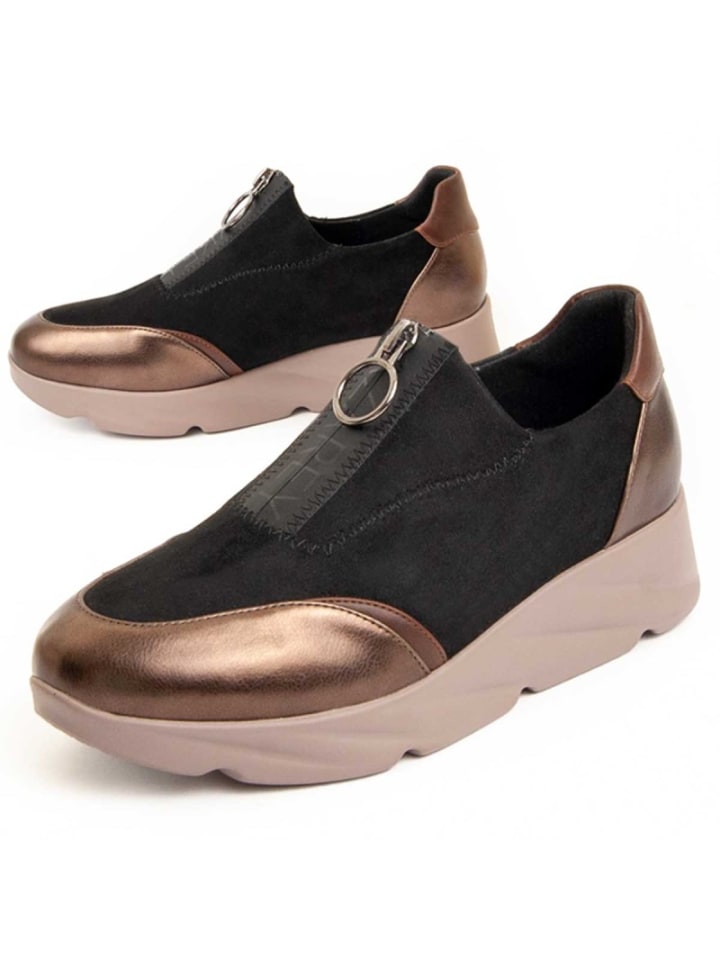Sneakers Sneaker Caleb in Schwarz