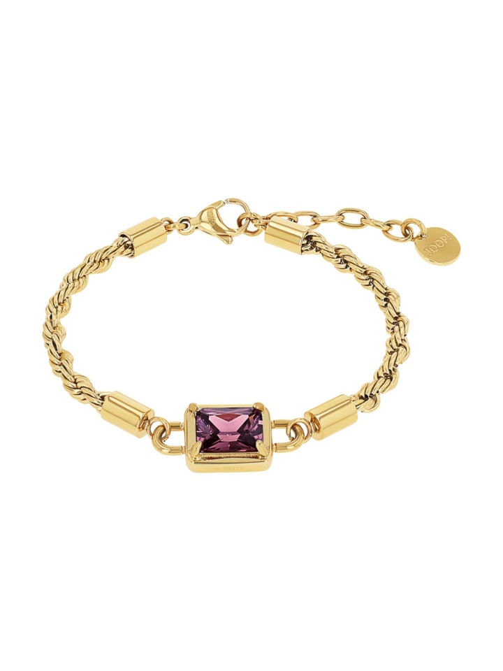 Armband Edelstahl, IP gold in Gold