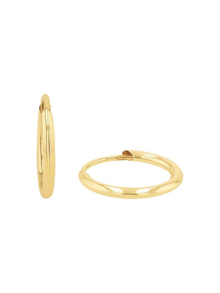 Creolen Gold 585/14 ct in Gold